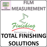 total finishing solutions Film Measurement