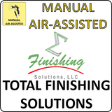 total finishing solutions manual air-assisted airless paint spray guns