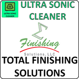 total finishing solutions ultrasonic cleaner