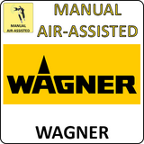 wagner manual air-assisted airless paint spray guns