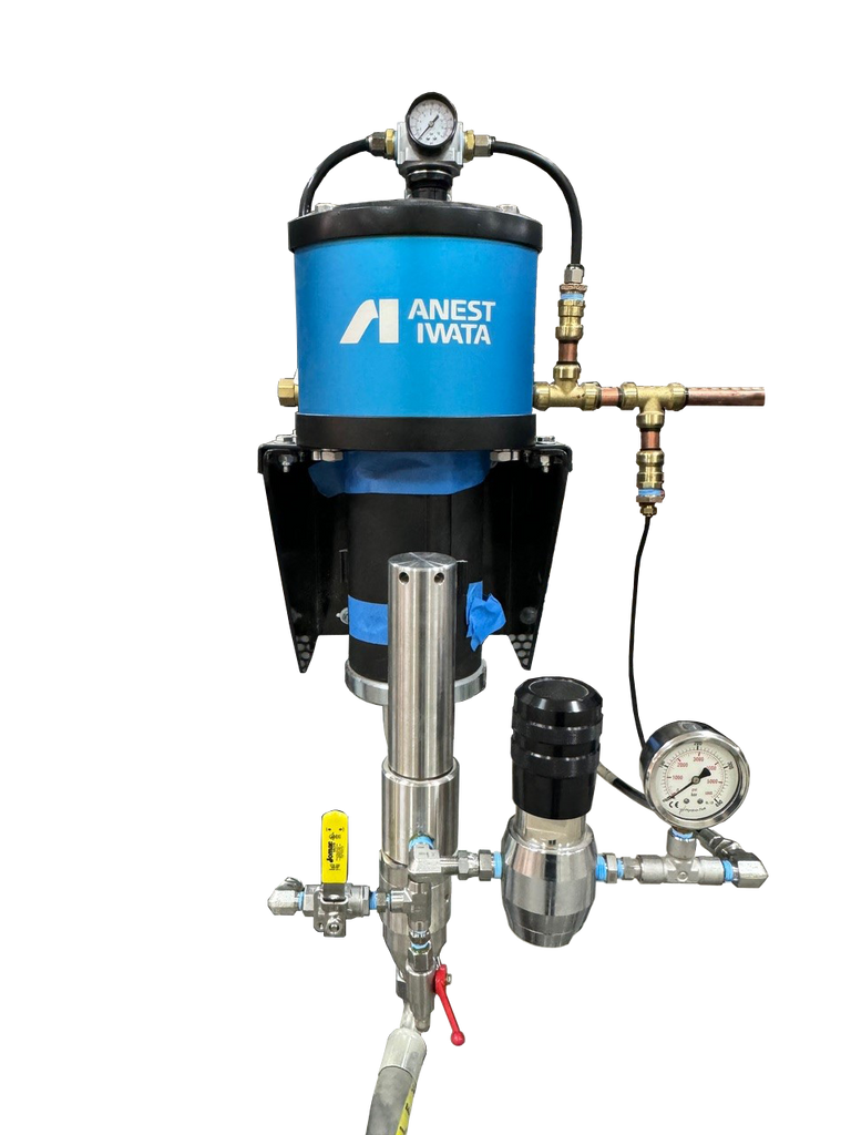 Anest Iwata ICON 30:1 Cart Mounted Pump with VIPER® AAA Spray Gun