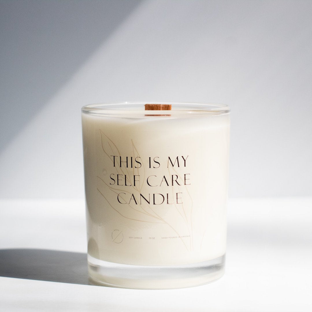 SUGAR + GRACE | This Is My Self Care Candle
