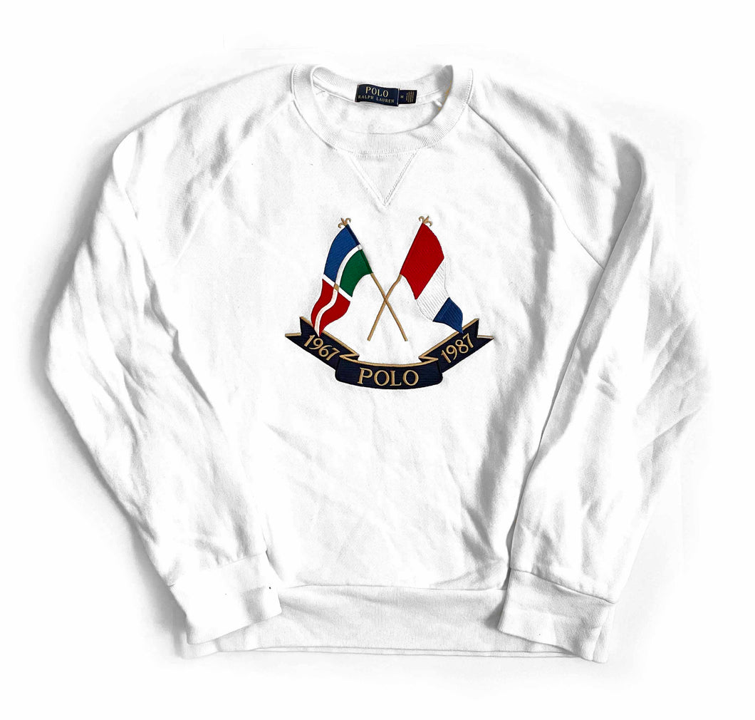 Polo Ralph Lauren Cross Flags Sweater (M) – samples&seconds