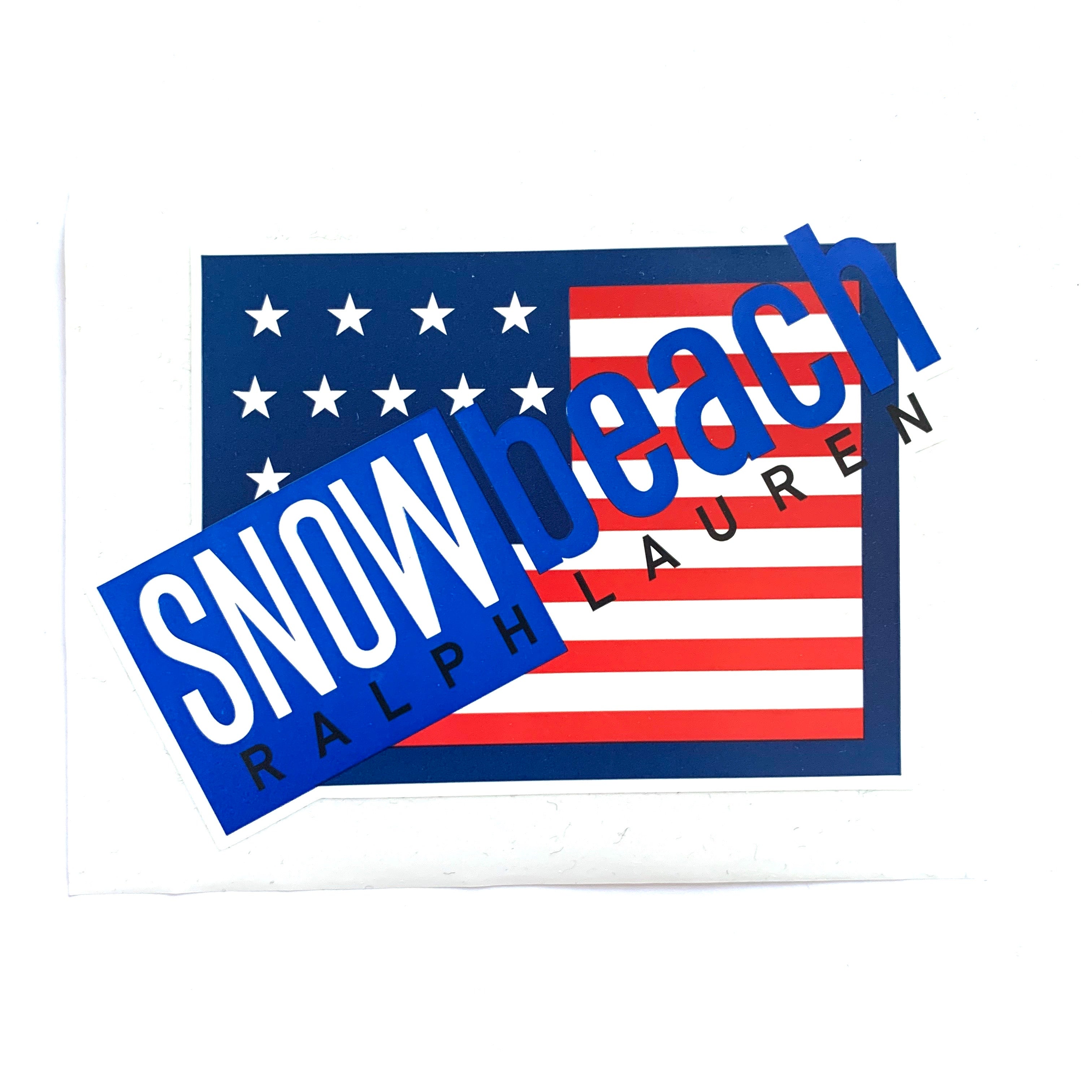 Polo Ralph Lauren Snow Beach Sticker – samples&seconds