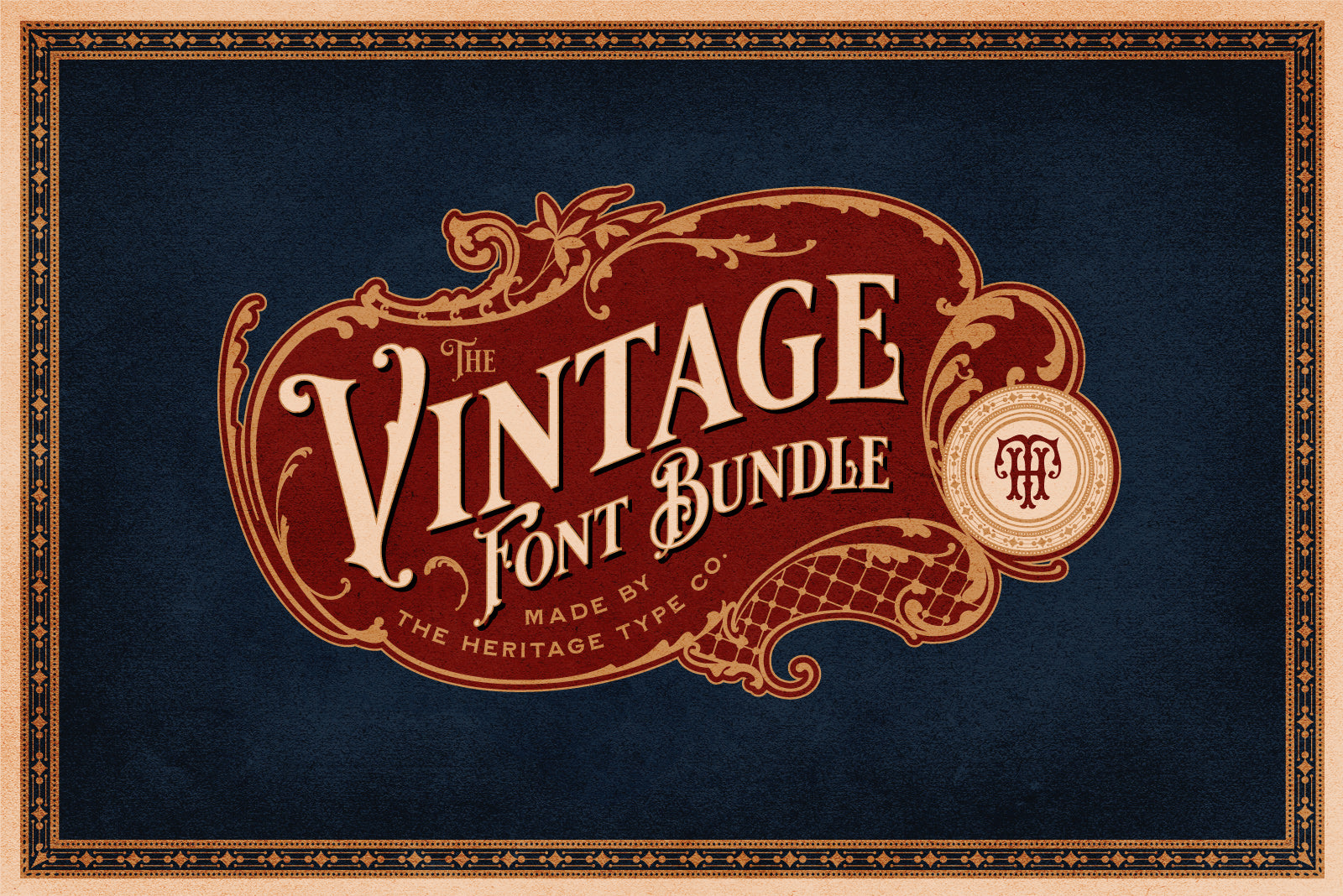 Vintage Font Bundle– Heritage Type Co.