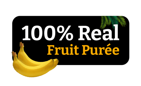44 Lb Banana Aseptic Fruit Purée Bag