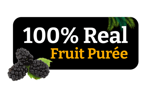 440 Lbs Blackberry Aseptic Fruit Purée Drum