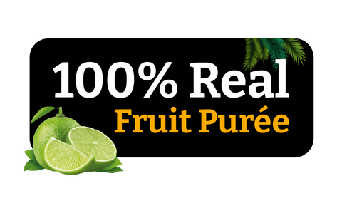 44 Lb Lime Aseptic Fruit Purée Bag