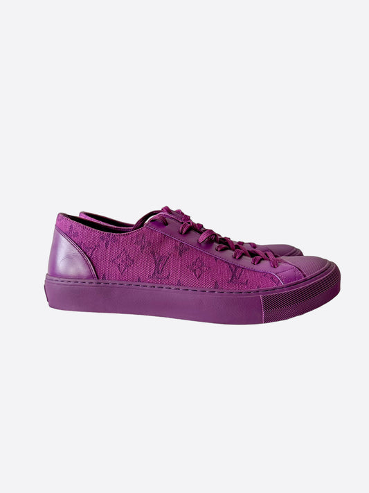 Louis Vuitton Orange Monogram Maxi Trainers – Savonches