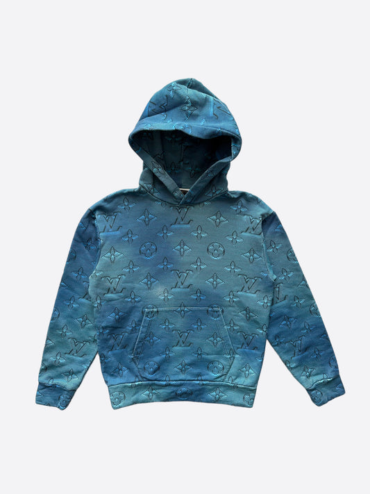 Louis Vuitton Blue 2054 Monogram Hoodie – Savonches