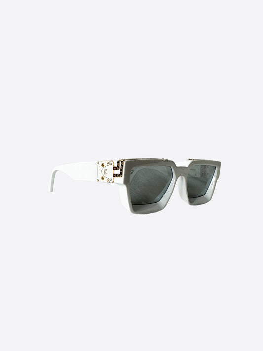 Louis Vuitton Black & White 1.1 Millionaire Sunglasses – Savonches