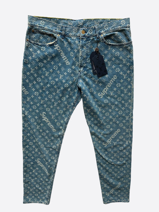 Louis Vuitton Human Made Monogram Jeans