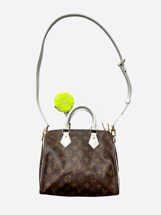 Louis Vuitton Green & White Monogram On The Go PM