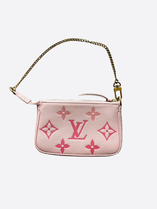 Louis Vuitton Stardust Neonoe & Drawstring Bag Mini Pink