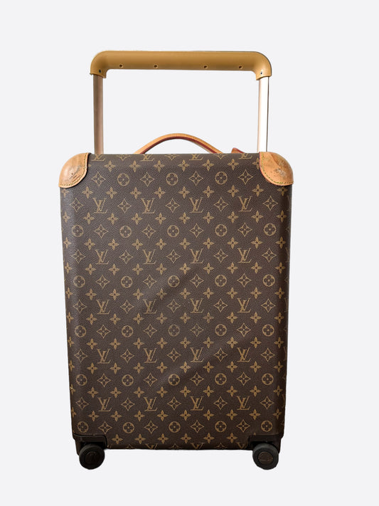 LOUIS VUITTON Horizon 50 Monogram Canvas Rolling Suitcase Brown