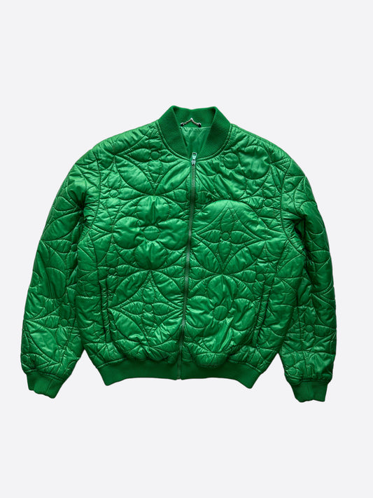 Louis Vuitton Monogram Mens Down Jackets, Green, 60*Stock Confirmation Required