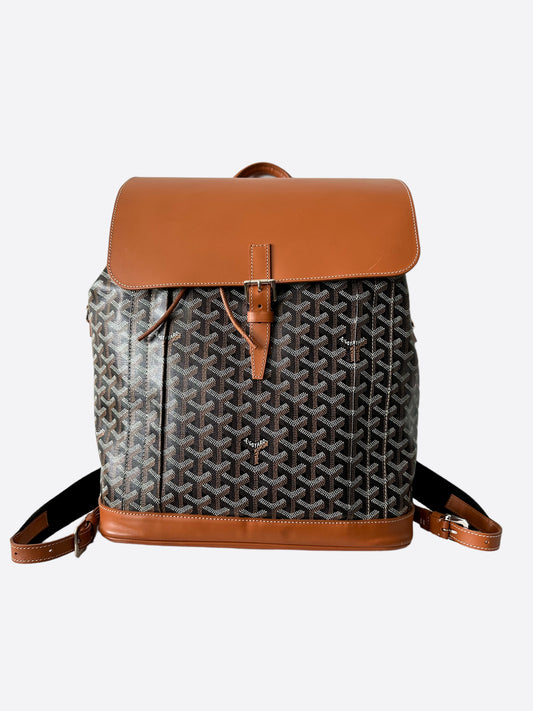 Goyard Brown Goyardine Steamer Backpack – Savonches