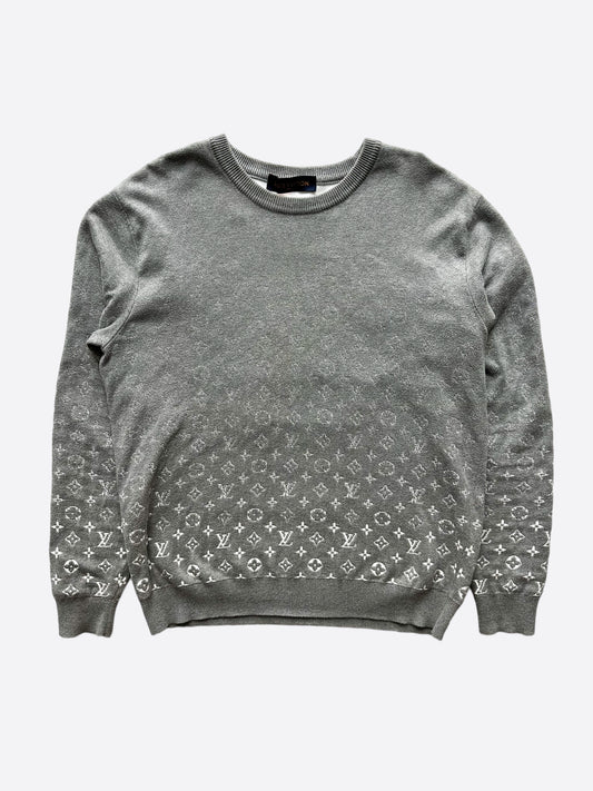 Louis Vuitton Black Gradient Monogram Sweater – Savonches