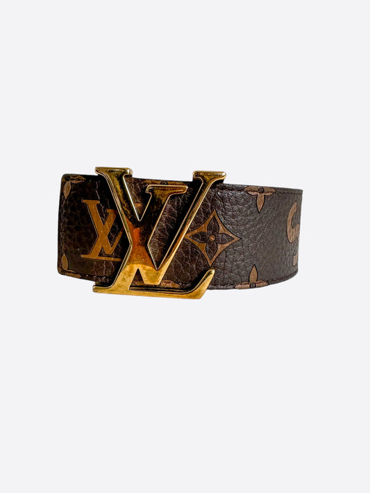 Louis Vuitton LV Monogram Leather Belt