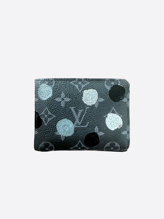 Louis Vuitton Takashi Murakami Camo Monogram Passport Cover – Savonches