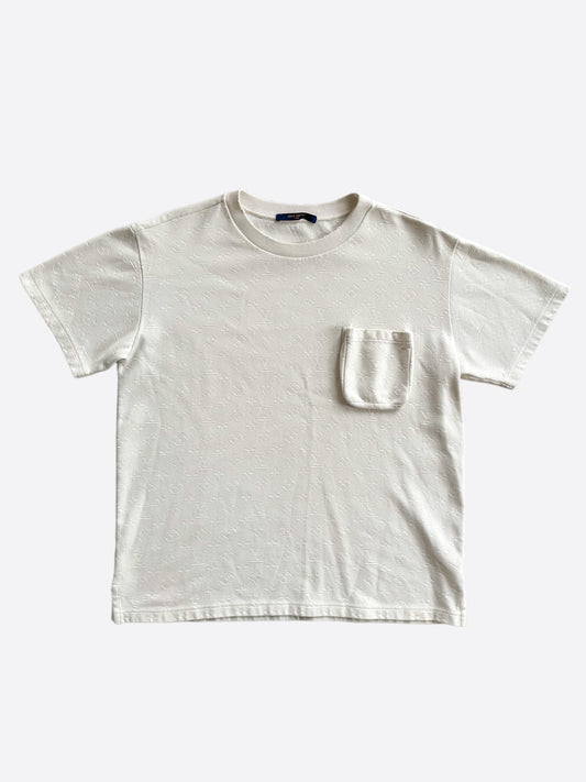 Louis Vuitton White Monogram Cotton Toweling T-Shirt XXL Louis Vuitton |  The Luxury Closet