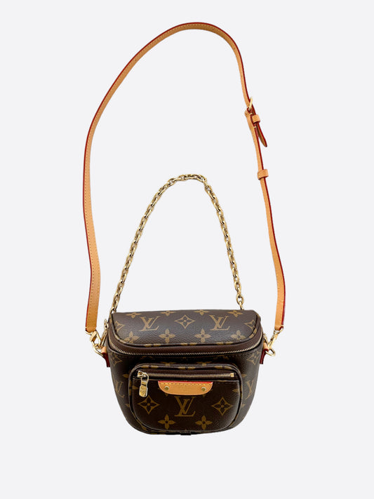 Louis Vuitton Brown Monogram Flower Hobo Tote Bag – Savonches