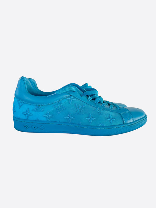 Louis Vuitton Men's Blue Denim Monogram Fastlane Sneaker – Luxuria