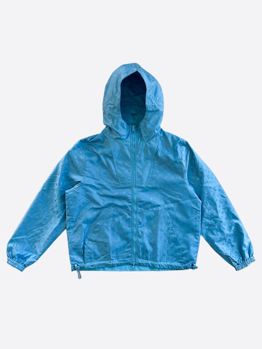 Louis Vuitton Blue Monogram Reversible Windbreaker – Savonches