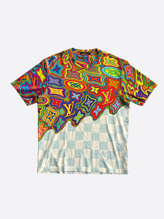 ‘Flower Tapestry Print T-Shirt’