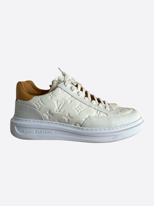 Louis Vuitton Turquoise & White Runaway Sneaker – Savonches