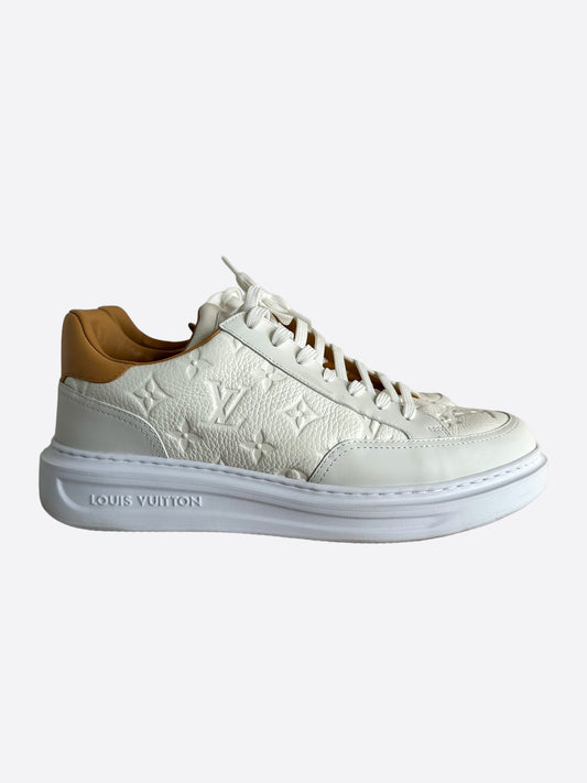 Louis Vuitton Turquoise & White Runaway Sneaker