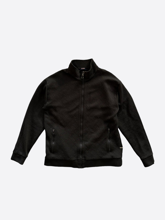 Louis Vuitton Black Velour Monogram Track Jacket – Savonches
