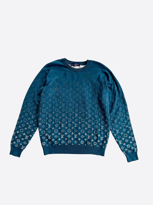 Louis Vuitton Monogram Gradient Blue T-Shirt