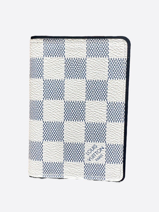 Louis Vuitton Blue Infini Damier Pocket Organizer – Savonches