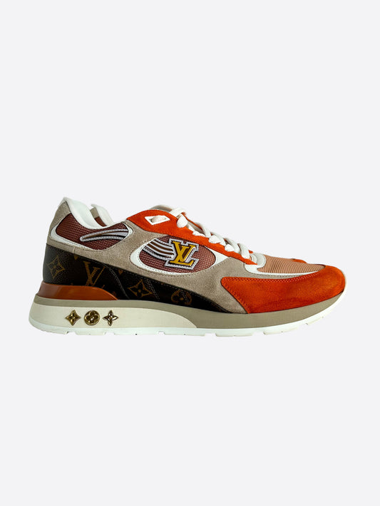 Louis Vuitton Orange Monogram Maxi Trainers – Savonches