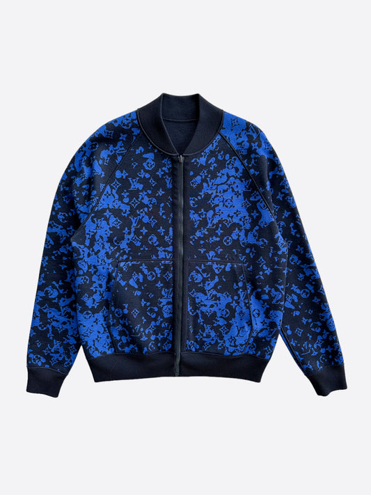 Louis Vuitton Blue & Purple Bomber Jacket – Savonches