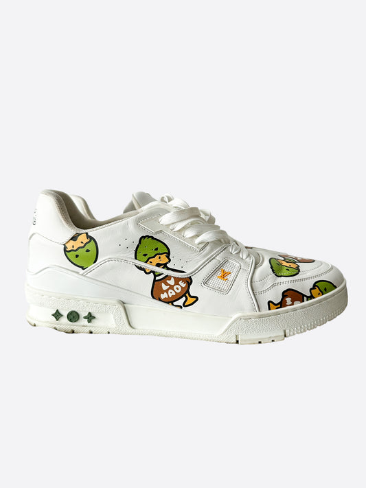 Louis Vuitton x Nigo Duck LV Trainer White Men LV/UK sz12 = US sz13