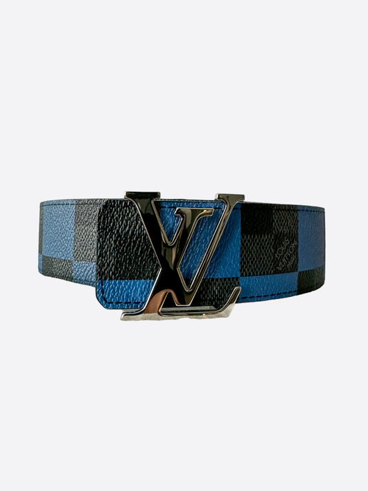 Louis Vuitton Blue & Green Illusion Monogram Belt – Savonches