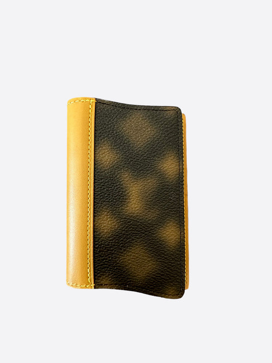 Louis Vuitton Coin Card Holder Bandana Monogram Blue in Calfskin Leather -  US