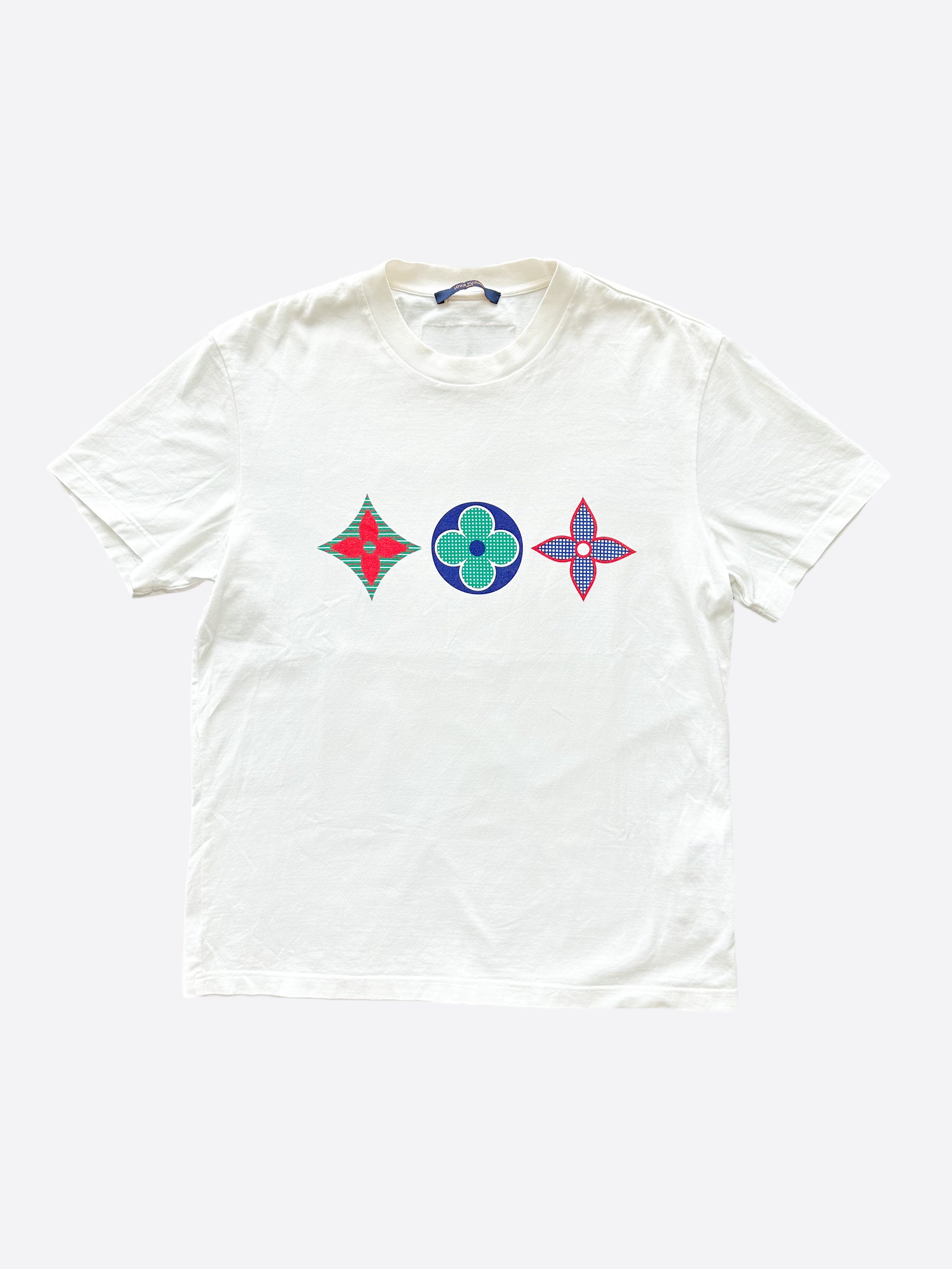 Louis Vuitton White Peace & Love Tee – Savonches