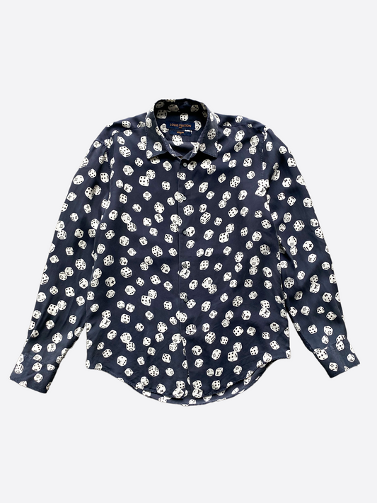 Silk shirt Louis Vuitton Brown size 36 FR in Silk - 32531781