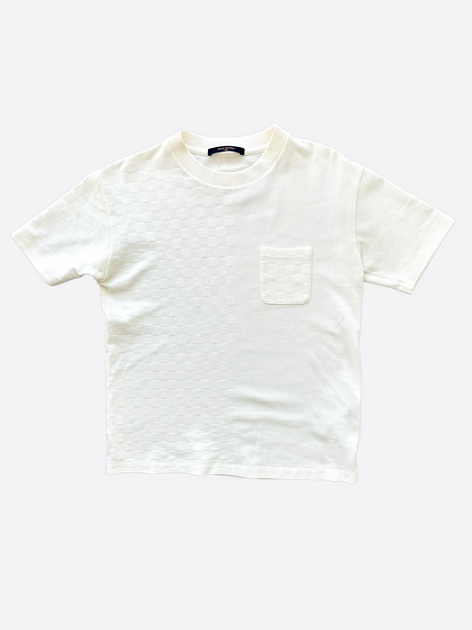 Louis Vuitton Half Damier Pocket T-Shirt BLACK. Size M0