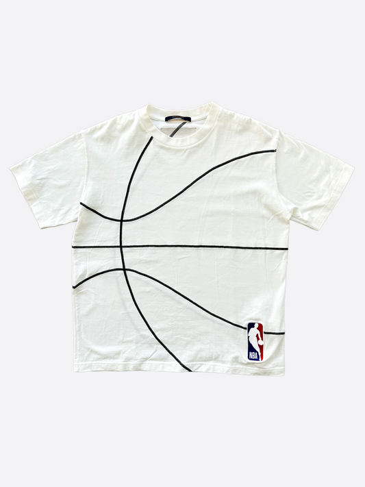 Louis Vuitton Lvxnba Embroidery Detail T-shirt