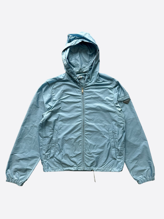 Louis Vuitton Blue Distorted Damier Windbreaker – Savonches