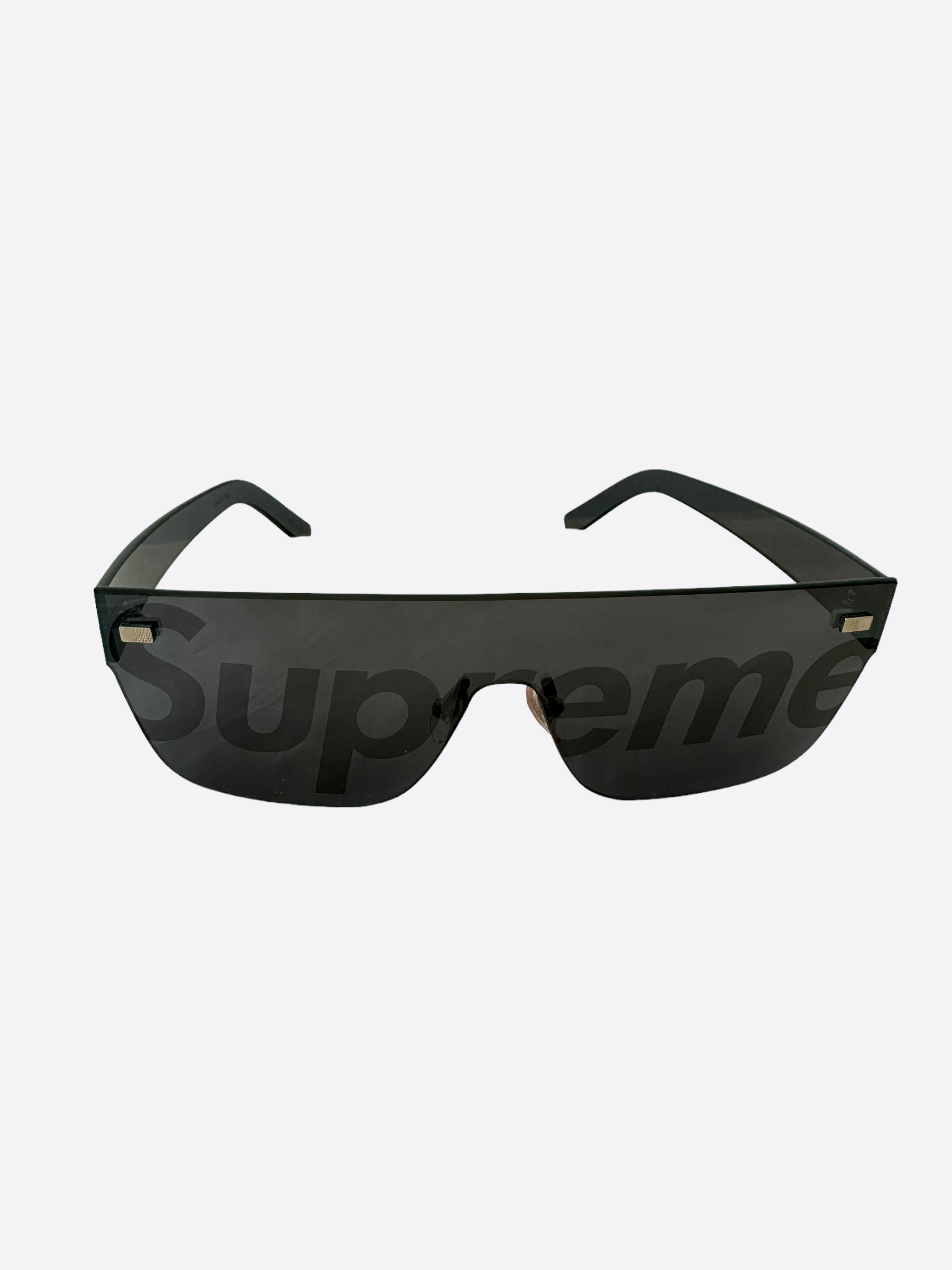 Louis Vuitton x Supreme Red Z0985U City Mask Shield Sunglasses