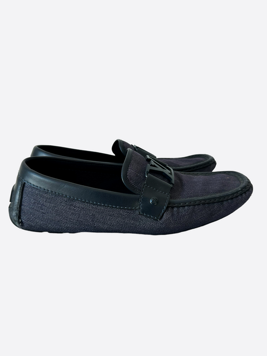 Louis Vuitton Major Loafer Graphite. Size 08.5