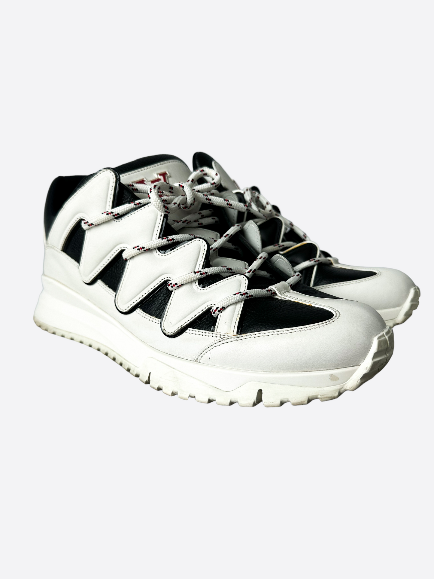 Lil Bourgogne Kinematik Louis Vuitton White Zig Zag Sneakers – Savonches