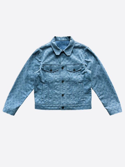 Louis Vuitton Jackets Blue Denim ref.679922 - Joli Closet