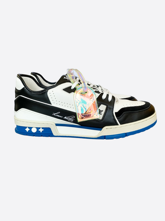 Louis Vuitton Black White Shoes Sneakers – Pixeltee