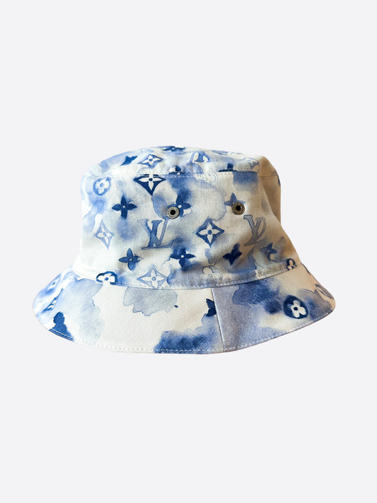 Louis Vuitton Blue Denim Monogram Hat – Savonches